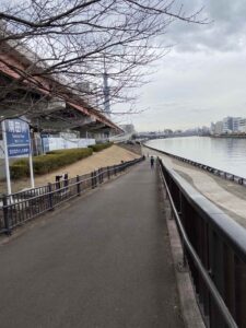 隅田川沿い