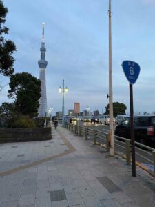 言問橋とスカイツリー